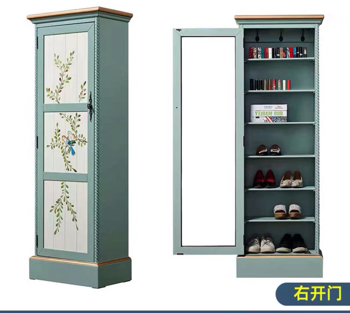 Wood Shoes Storage Cabinet - 4 Seasons Home Gadgets