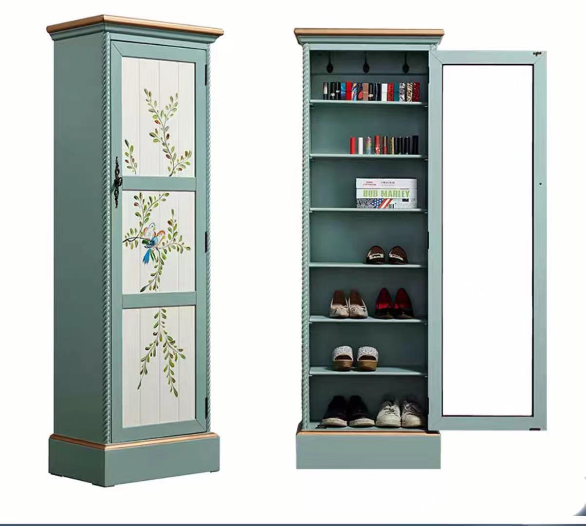 Wood Shoes Storage Cabinet - 4 Seasons Home Gadgets