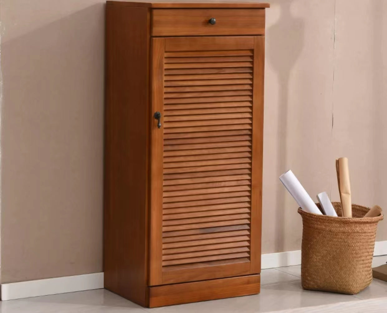 Wood Shoes Storage With Top Drawers - 4 Seasons Home Gadgets