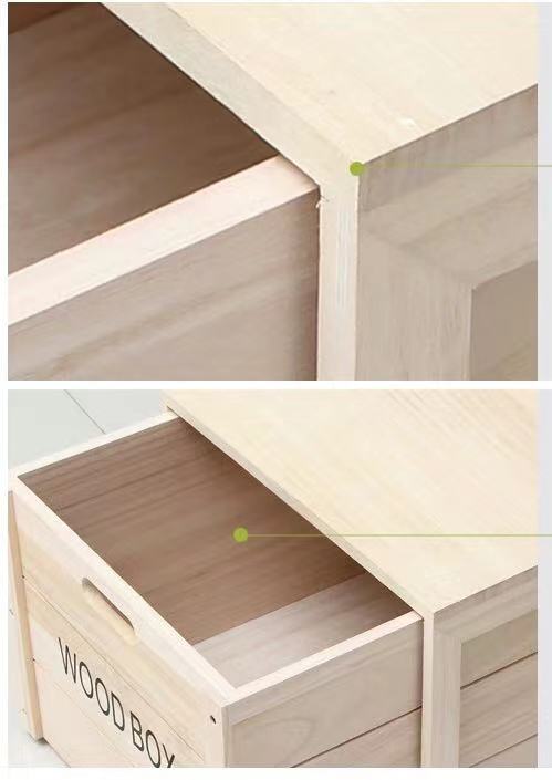 Wood Storage Box - 4 Seasons Home Gadgets