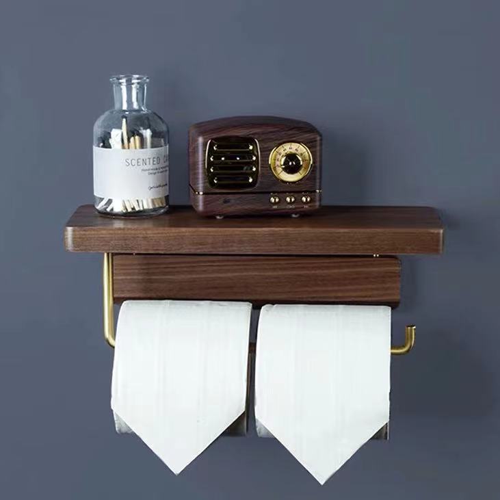 Wood Toilet Paper Rack - 4 Seasons Home Gadgets