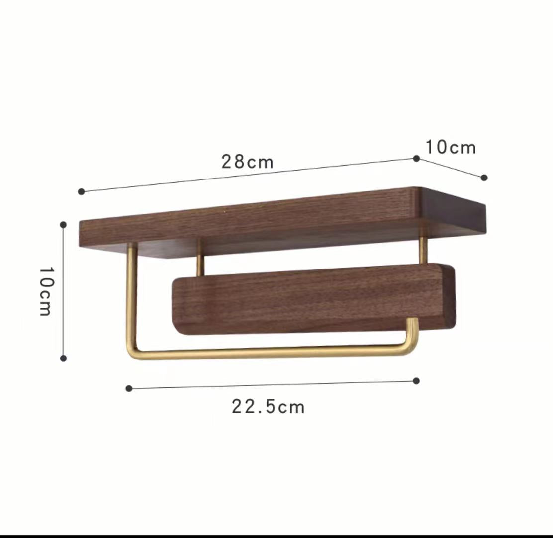Wood Toilet Paper Rack - 4 Seasons Home Gadgets