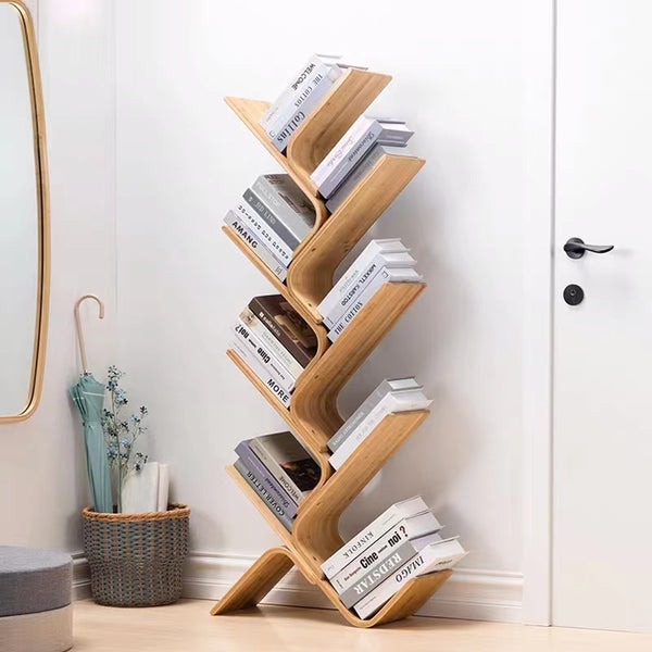 Wood Tree Bookcase - 4 Seasons Home Gadgets