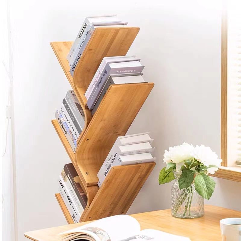 Wood Tree Bookcase - 4 Seasons Home Gadgets