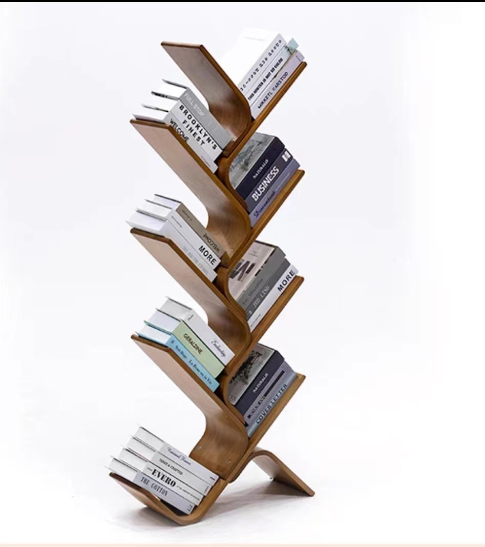 Wood Tree Bookcase - 4 Seasons Home Gadgets