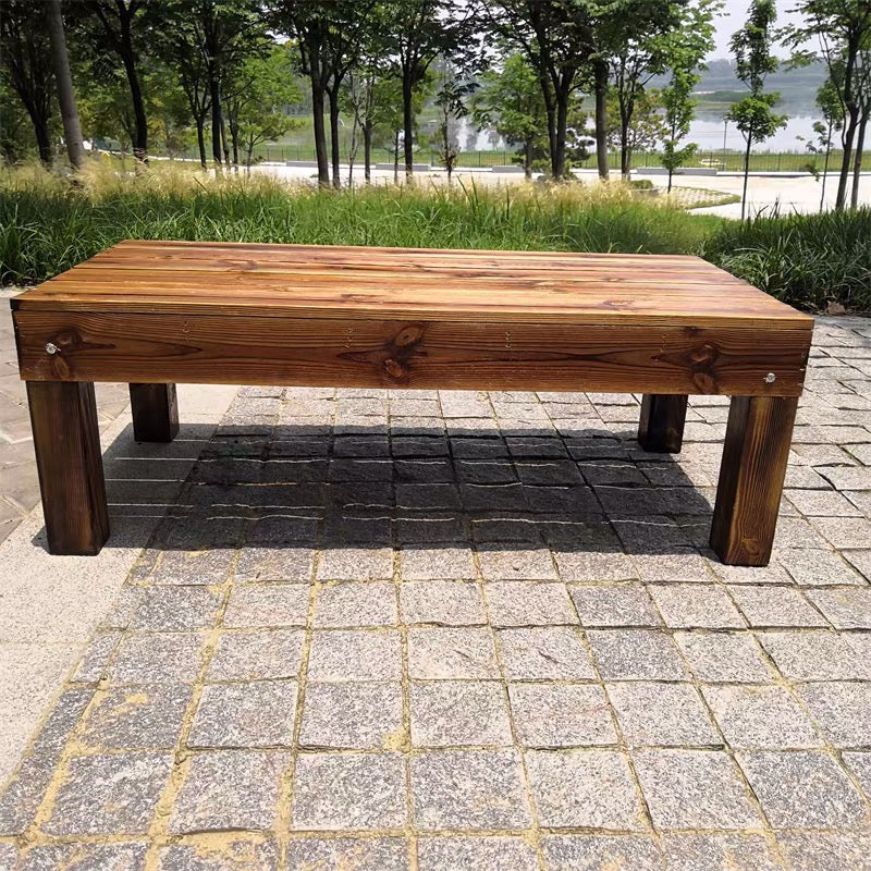Wooden Picnic Table Bench Set - 4 Seasons Home Gadgets