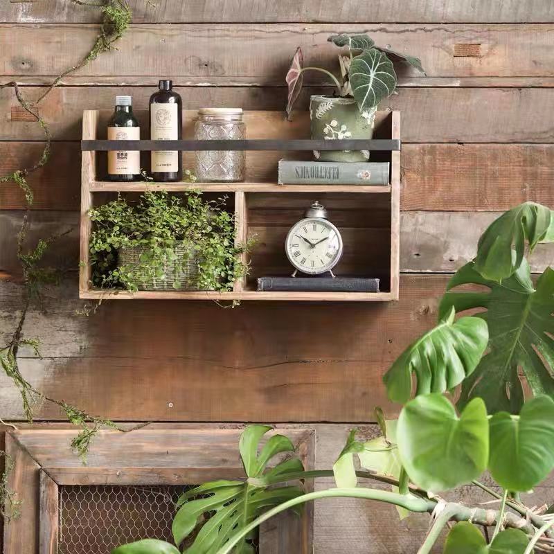 Wooden Wall Shelf - 4 Seasons Home Gadgets