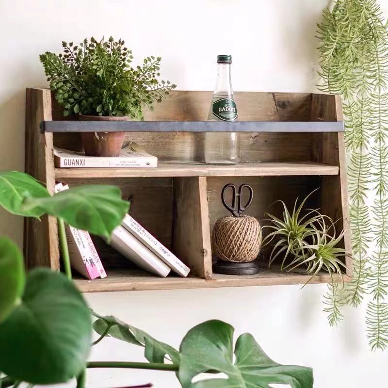 Wooden Wall Shelf - 4 Seasons Home Gadgets