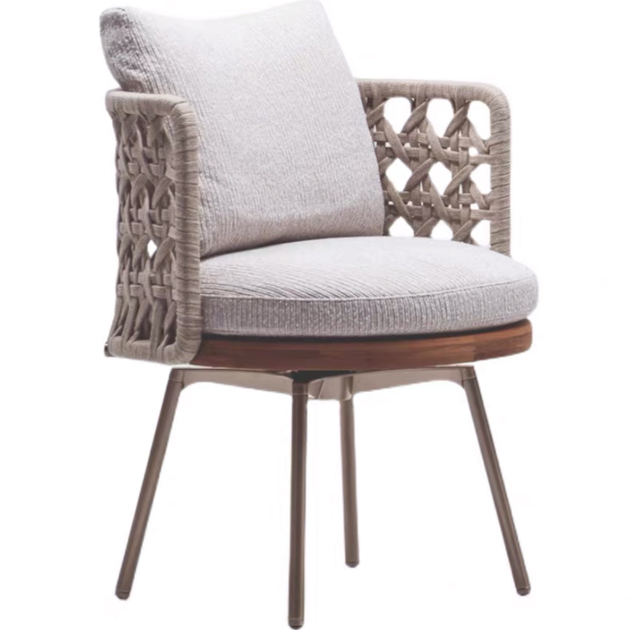 Woven Side Chair & Table Set - 4 Seasons Home Gadgets