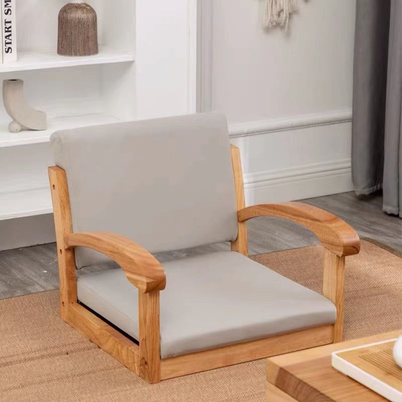 Floor Chair In Grey - 4 Seasons Home Gadgets