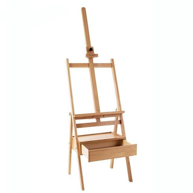 Pinewood Adjustable H-Frame Painting Easel - 4 Seasons Home Gadgets