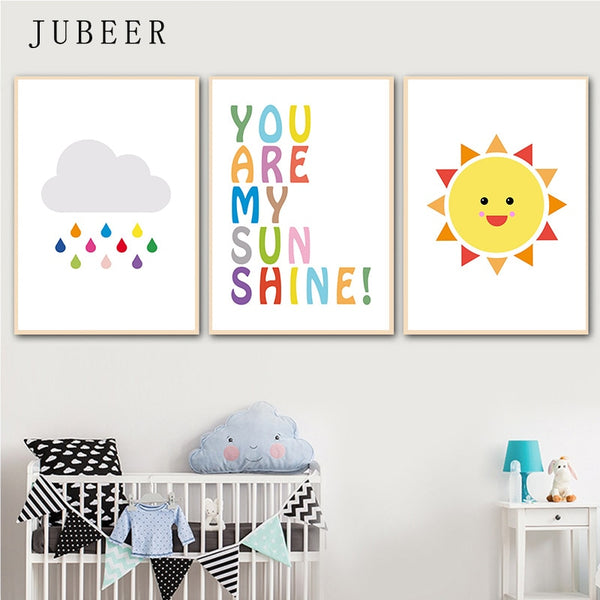 You Are My Sunshine☀️ Baby Room Decorations for Kid - 4 Seasons Home Gadgets