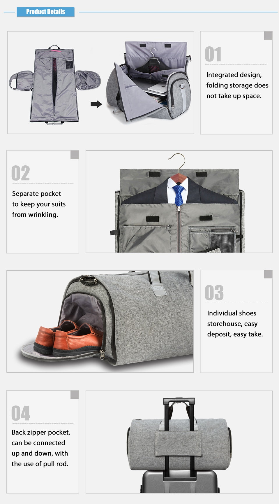 Travel Duffle Bag - 4 Seasons Home Gadgets