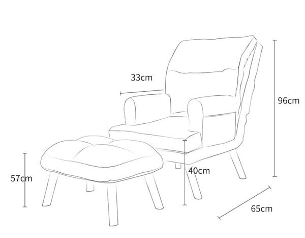 Futon Chair with Storage - 4 Seasons Home Gadgets