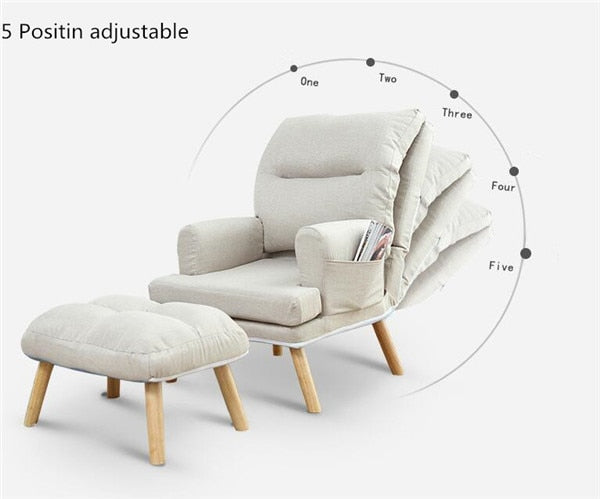 Futon Chair with Storage - 4 Seasons Home Gadgets