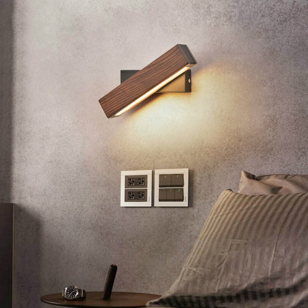 Wooden LED Rotating Lamp - 4 Seasons Home Gadgets