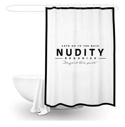 Nudity Shower Curtains - 4 Seasons Home Gadgets