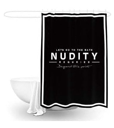 Nudity Shower Curtains - 4 Seasons Home Gadgets