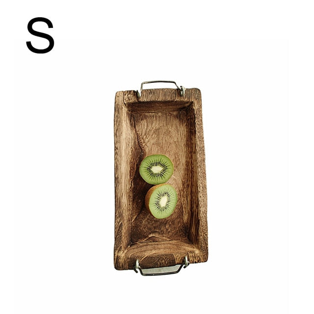 Wood Log Serving Tray - 4 Seasons Home Gadgets