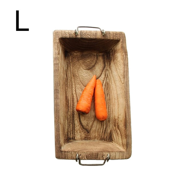 Wood Log Serving Tray - 4 Seasons Home Gadgets