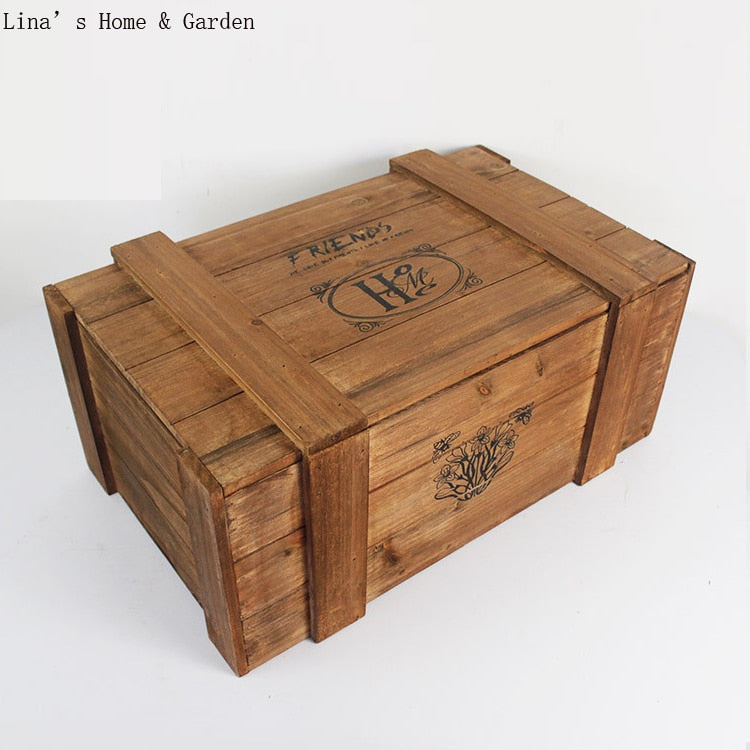 Wooden Storage Box - 4 Seasons Home Gadgets