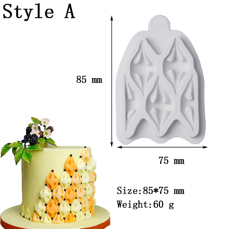 Fondant Cakes Silicone Mold - 4 Seasons Home Gadgets