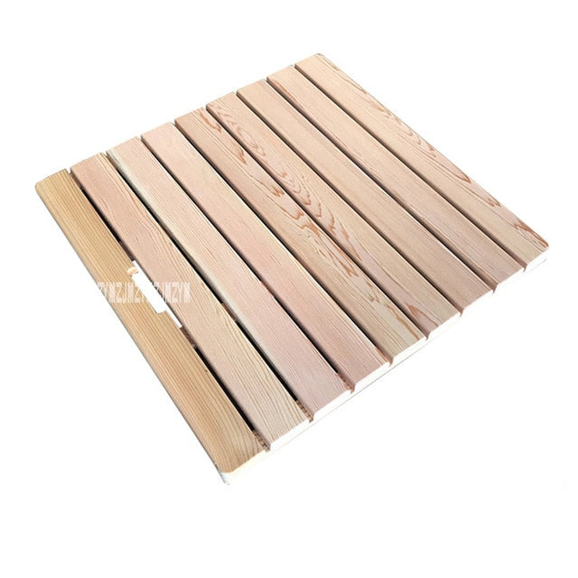 Teak Wood Bathroom Mat - 4 Seasons Home Gadgets