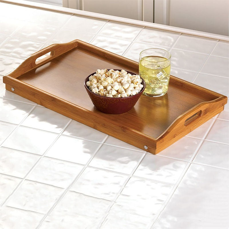 Breakfast Tray with Handles and Foldable Legs - 4 Seasons Home Gadgets