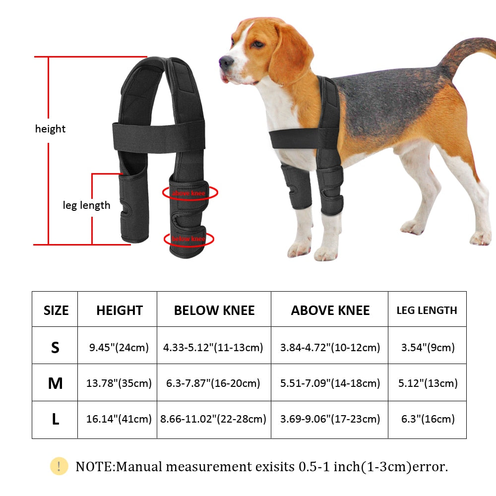 Dog Joint Wrap Brace Kit - 4 Seasons Home Gadgets