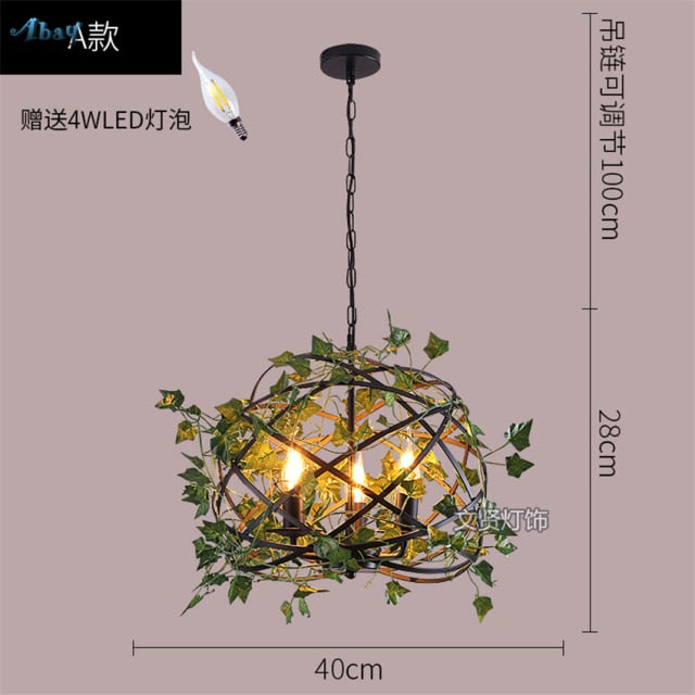 Vintage Birdcage Hanging Chandelier - 4 Seasons Home Gadgets