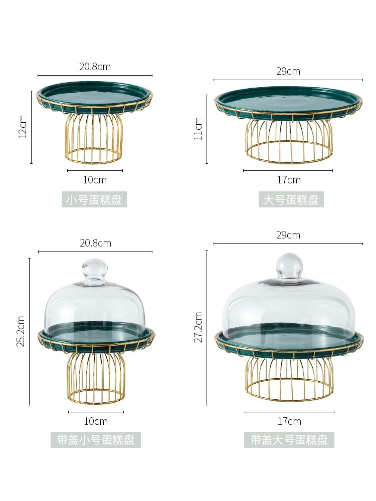 Dome Cake Stand - 4 Seasons Home Gadgets