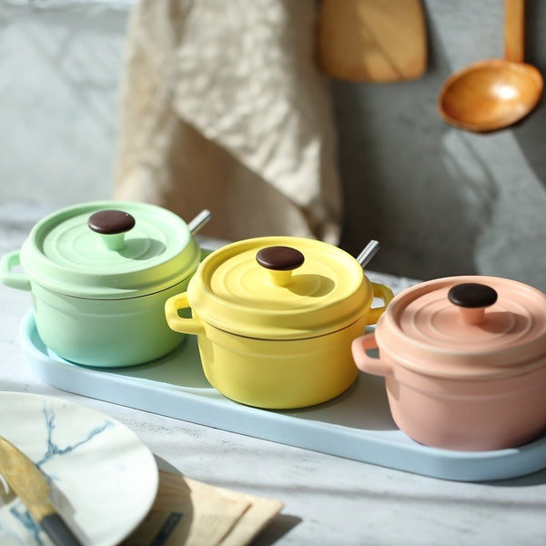 Macaroon Ceramic Canister Set - 4 Seasons Home Gadgets