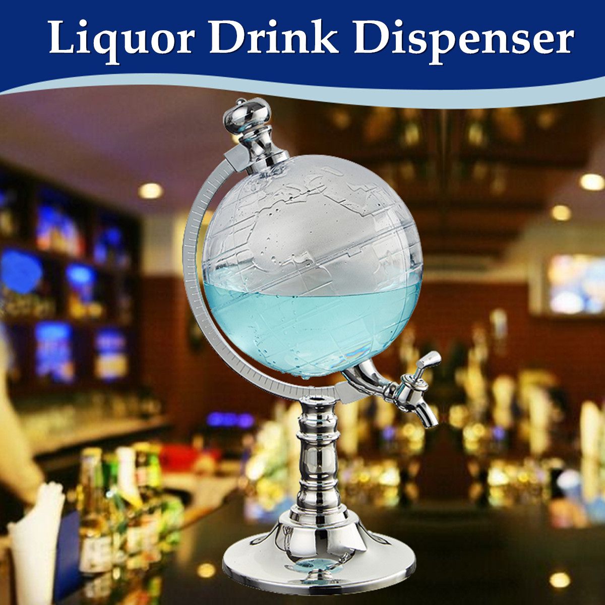 Globe Liquor Dispenser - 4 Seasons Home Gadgets