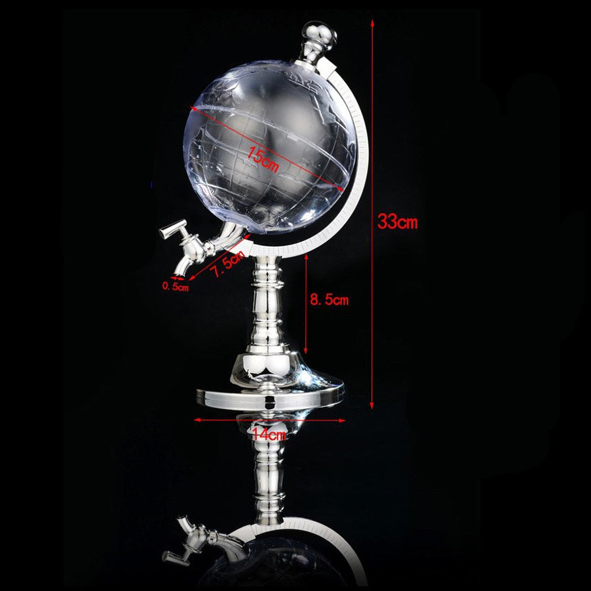 Globe Liquor Dispenser - 4 Seasons Home Gadgets