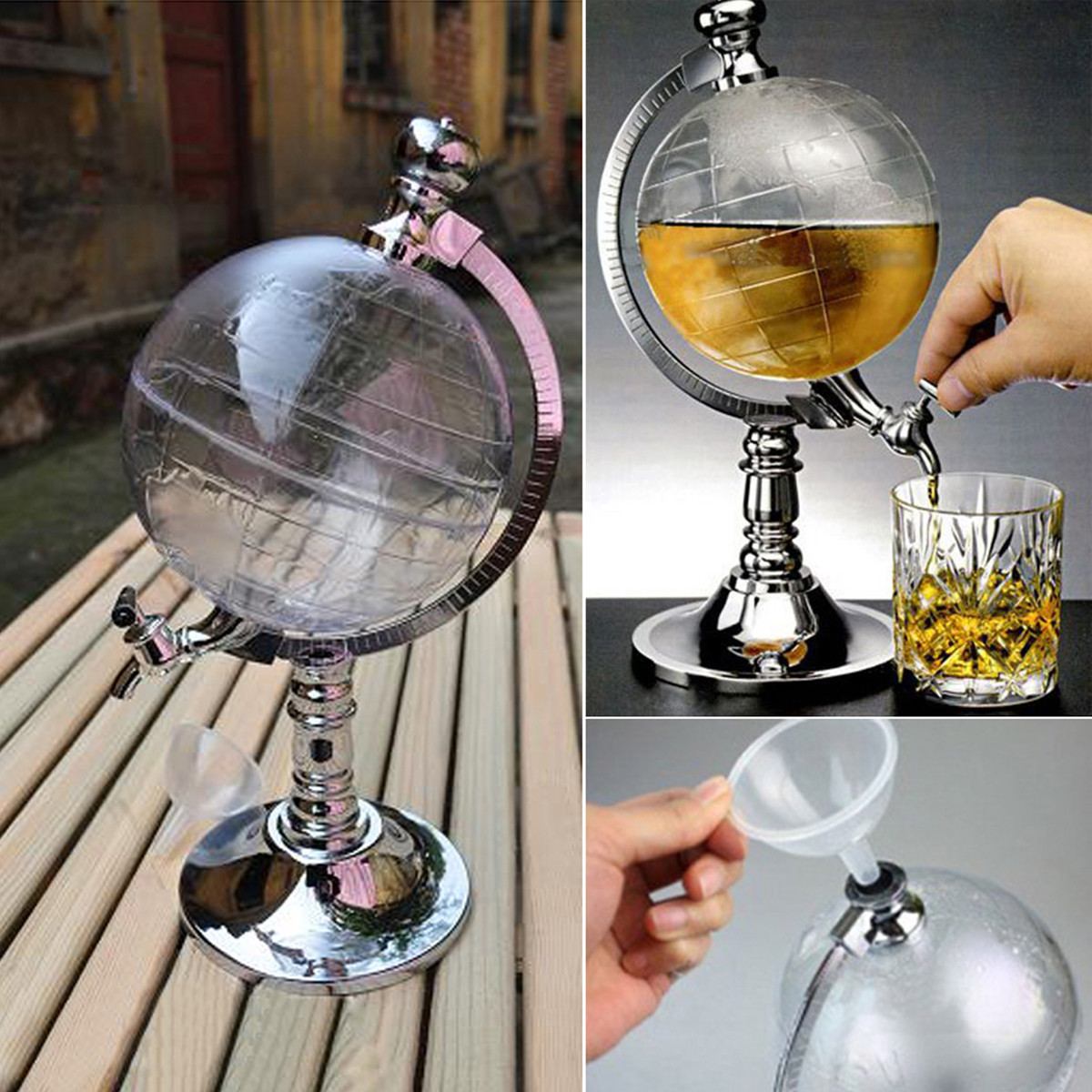 Globe Liquor Dispenser - 4 Seasons Home Gadgets