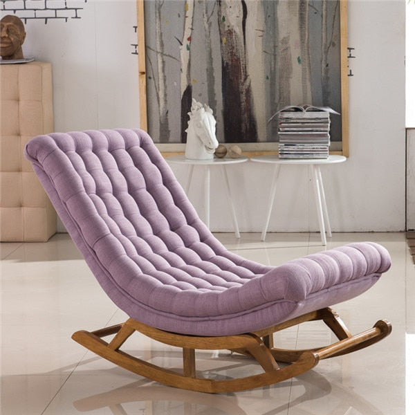 Modern  Rocking Lounge Chair - 4 Seasons Home Gadgets