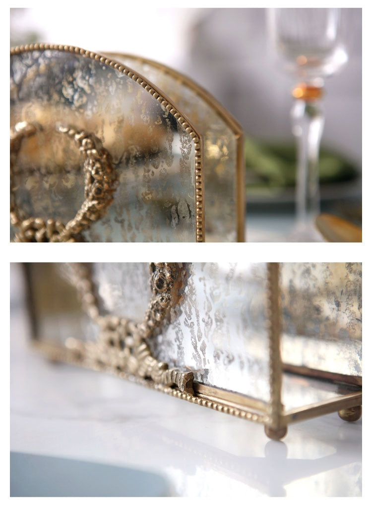 Crystal Napkins Stand - 4 Seasons Home Gadgets