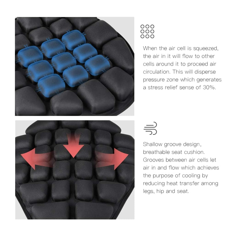 Motorcycle Comfort Seat - 4 Seasons Home Gadgets