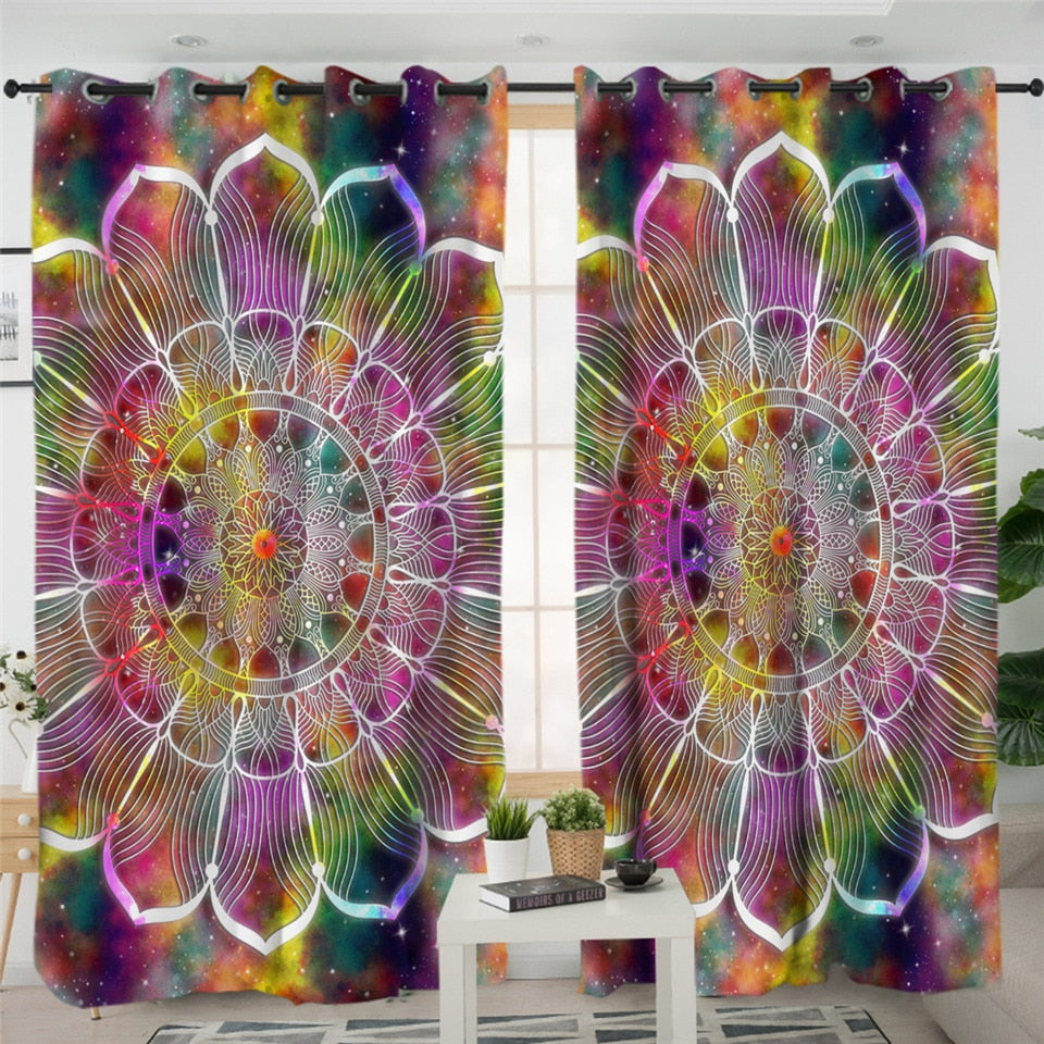 Mandala Blackout Curtain - 4 Seasons Home Gadgets