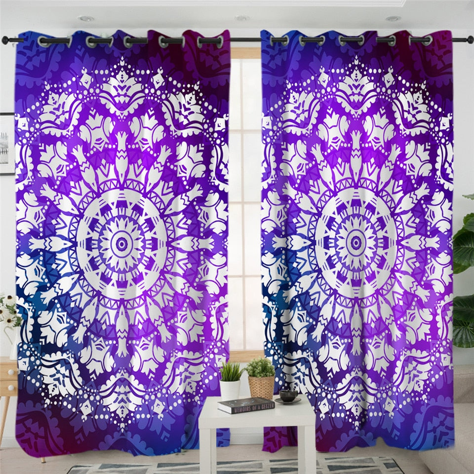 Mandala Blackout Curtain - 4 Seasons Home Gadgets