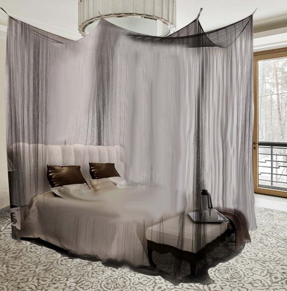 Elegant Mosquito Net Bed Canopy - 4 Seasons Home Gadgets