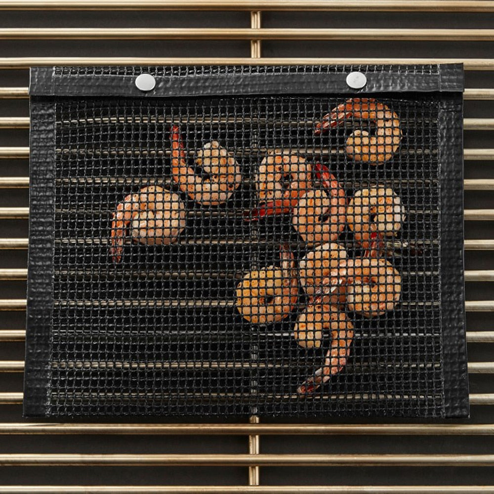 Non-Stick Mesh Grilling Bags Set - 4 Seasons Home Gadgets