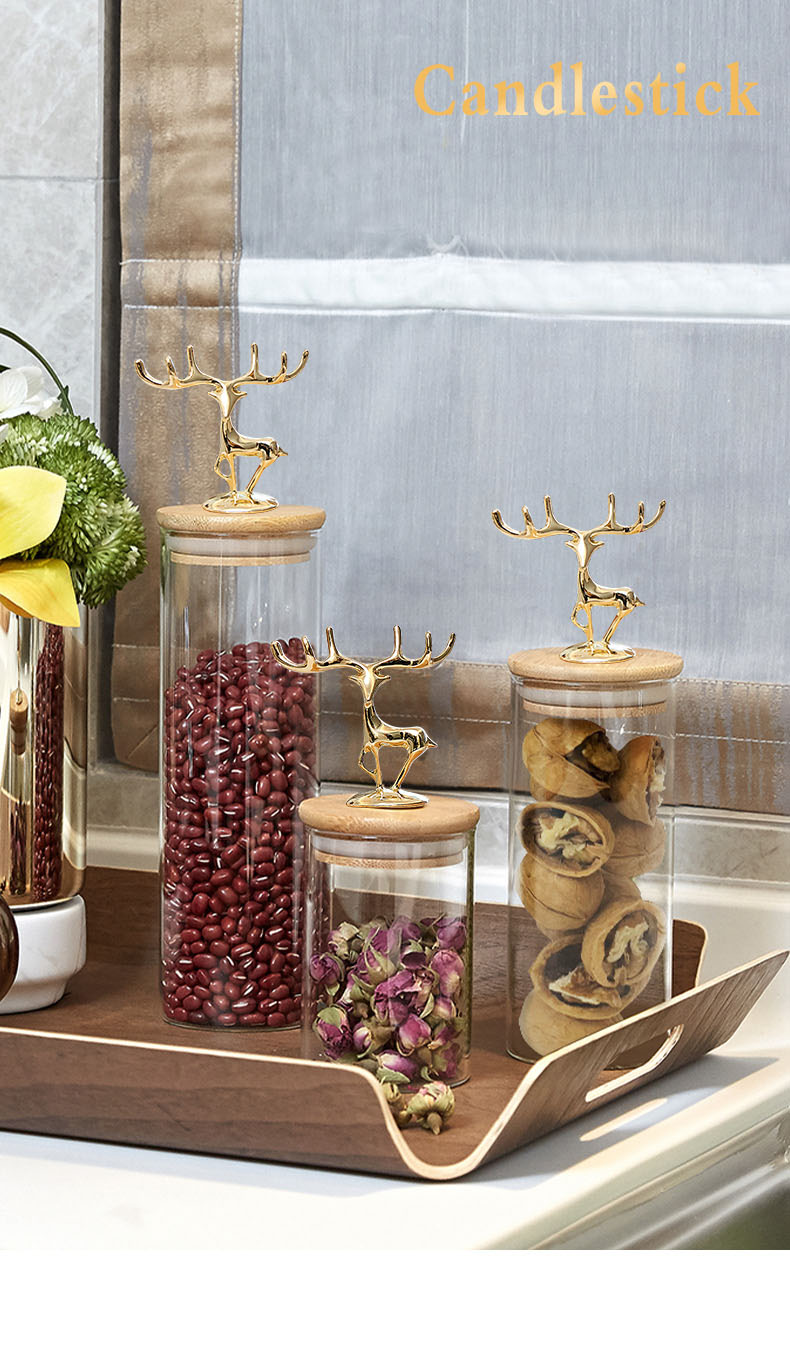Deer Spices Jar - 4 Seasons Home Gadgets