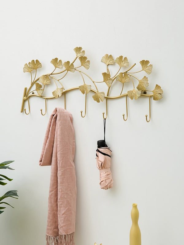 Coat Rack in Gold - 4 Seasons Home Gadgets