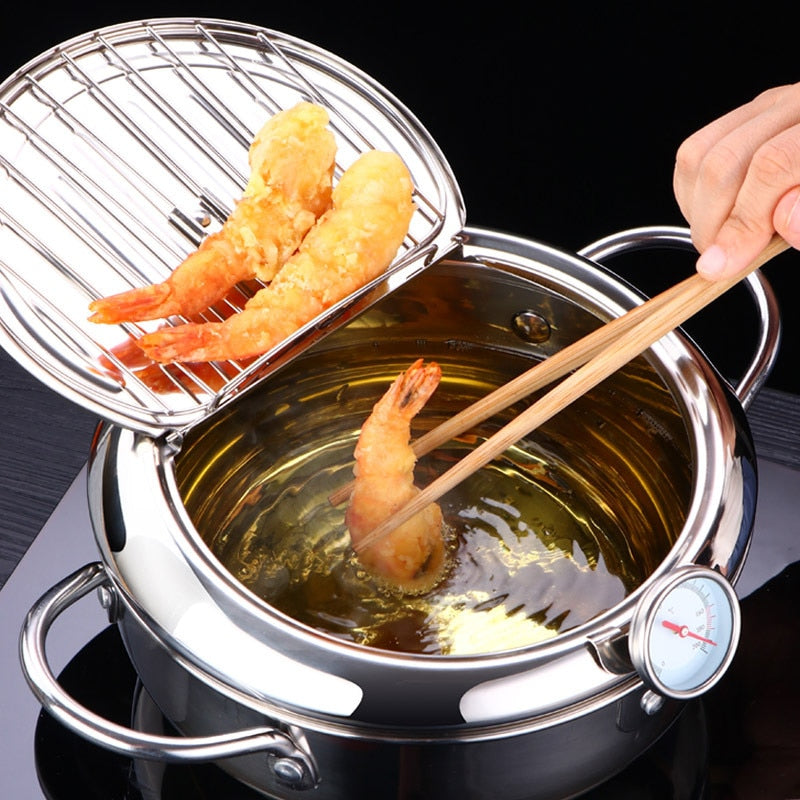 Japanese Deep Frying Pot - 4 Seasons Home Gadgets