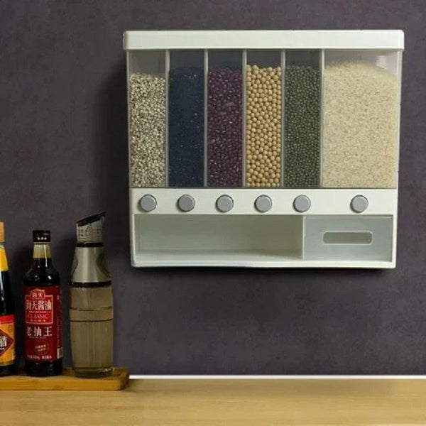 Mounted Rice and Cereal  Dispenser - 4 Seasons Home Gadgets