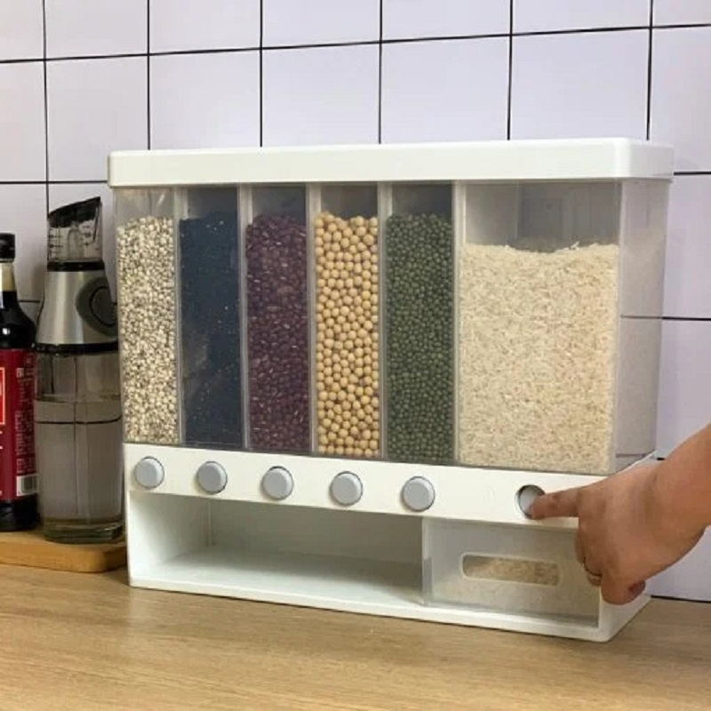 Mounted Rice and Cereal  Dispenser - 4 Seasons Home Gadgets