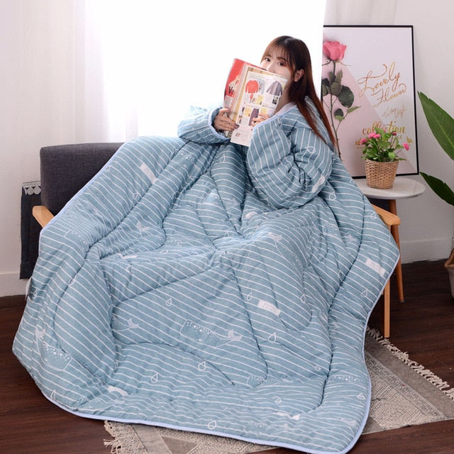 Blanket With Sleeves - 4 Seasons Home Gadgets