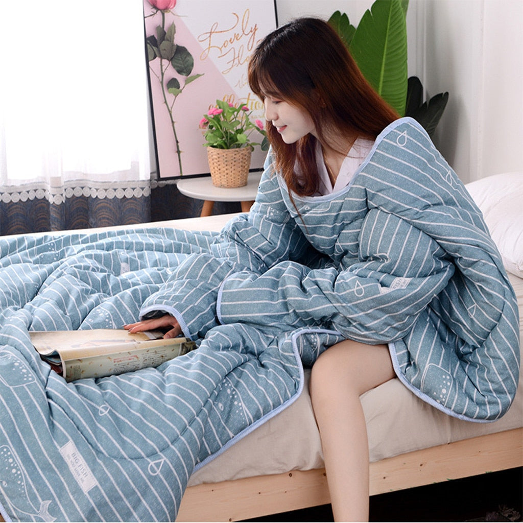 Blanket With Sleeves - 4 Seasons Home Gadgets