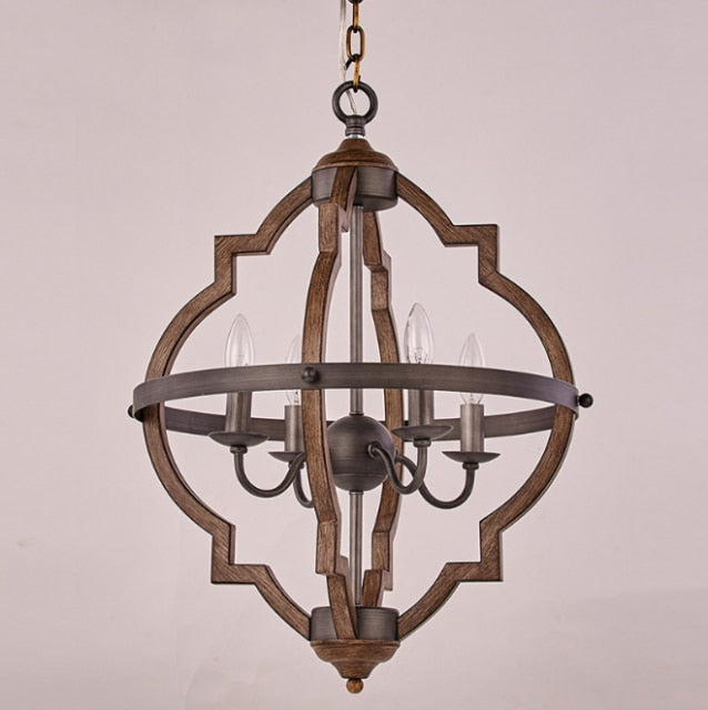 Light Candle Iron Chandelier - 4 Seasons Home Gadgets